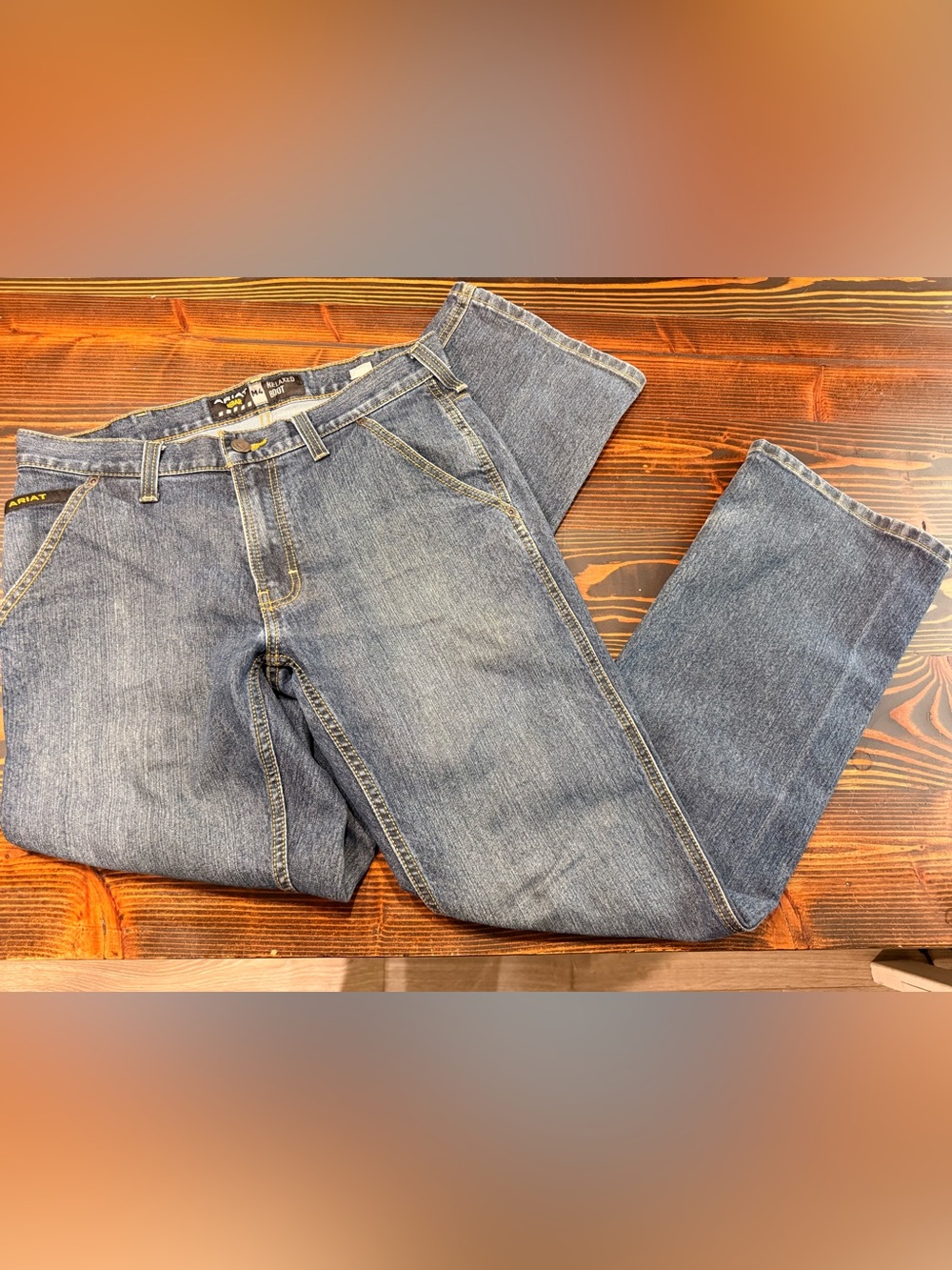 Ariat Relaxed Boot Men’s Blue Jeans